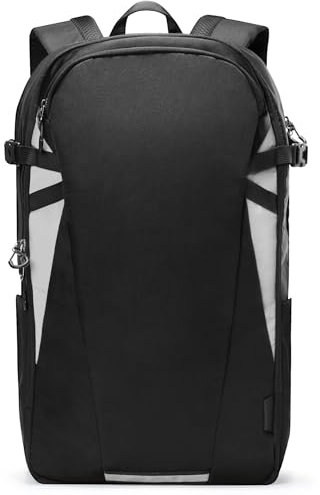Inateck Laptop Rucksack, 38,5L Leichter Reiserucksack, TSA Freundlich Handgepäck Rucksack Herren Schwarz