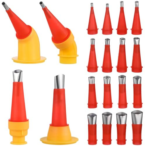 KONTONTY Kit Outils de Calfeutrage Embout pour Joint Silicone en Acier Inoxydable, Outil de Finition Facile à Nettoyer et Remplacement Simple et Cuisine Zones à Étanchéifier
