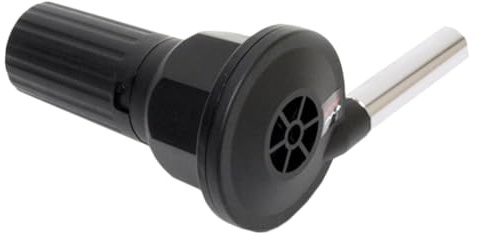 ZUNOXAZ Souffleur D'air Portatif Pour Barbecue Extérieur, Ventilateur Soufflant Léger En Abs Et Aluminium, Outil Pratique Pour Gril Électrique, Camping Et Sorties En Plein Air