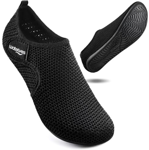 WateLves Wasserschuhe Badeschuhe Schwimmschuhe Aquaschuhe Herren Damen Pool Sandstrand Tauchen Surfen Schnelltrocknend Unisex