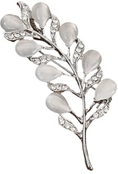 Retro-inspirierte mehrfarbige Pfauen-Brosche mit Strasssteinen, Feder, mit schimmernden Strasssteinen, Legierung, Kleidung, Schmuck, Pfauen-Brosche, Eine Größe, Wie beschrieben
