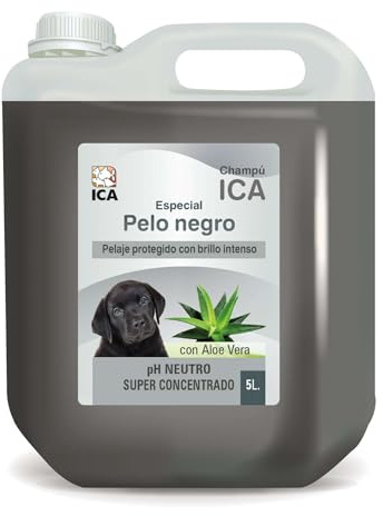Ica chpg31 speciellt schampo hår svart med aloe vera för hundar