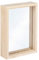 Rayher Marco de madera con doble metacrilato, 11,5x16x3,5 cm, marco para fotos pequeñas, 62839505