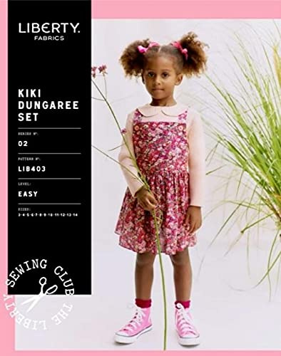 Liberty London Sewing Pattern Kiki Dungaree Set