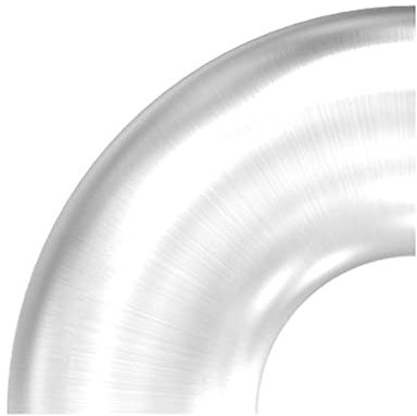 Fenau - Schweißbogen 90°, 33,7 x 2,6mm, Material: V2A (Edelstahl) - langlebig & robust