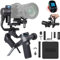 FeiyuTech SCORP 2 Kit Gimbal Stabilizer for DSLR and Mirrorless Camera, Built-in AI Tracker,3-Axis Gimbal for Sony/Canon/Nikon/Fujifilm, Max 5.51lbs, Touch Screen, Native Vertical Shooting with Bag