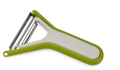 Joseph Joseph Nest Peel, Set of 2 Space Saving Stainless Steel Peelers for Compact Kitchen Storage, Dishwasher Safe