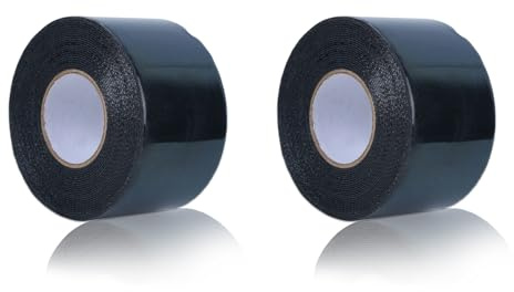 Hapivida 2pcs Artificial Grass Seaming Tape, Double-Sided Self Adhesive Joining Turf Tape Fixing Synthetic Lawn Seaming Tape for Connecting Fake Grass Carpet (50mm x 5m)