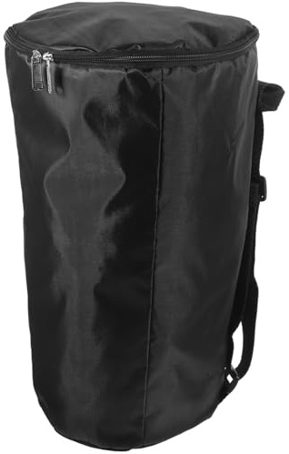 Djembe Tasche aus Schwarzem Stoff mit Reißverschluss | Djembe, Wasserfest und Regenfest, als Zubehör für Afrikanische Trommeln Zufällige Farbe