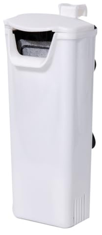 Cpolebev Filter für Niedrigen Wasserstand, Kleines Aquarium, Schildkrötenbecken, Wasserfall, Flaches Wasser, Leise Umwälzfilterpumpe