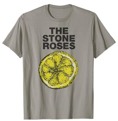 Ufficiale Stone Roses Lemons 1989 Rock Band Album Maglietta