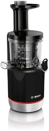 Bosch - Extractor de jugos VitaExtract, con tecnología de prensado lento, sistema MixControl con regulador de pulpa, MESM731M
