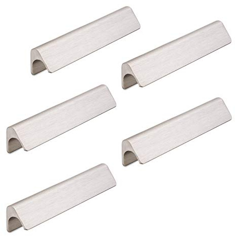 SOTECH 10 x Möbelgriffe VERONIQUE II BA 160 mm Edelstahloptik gebürstet | Schubladengriffe 170 mm von Schüco