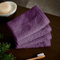 Catherine Lansfield Quick Dry Cotton 30x30 cm 4 Pack Face Cloths Plum