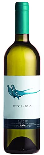 Rossj-Bass Chardonnay Langhe DOC 2023 von Angelo Gaja (1x0,75l), sensationeller Weißwein aus dem Piemont