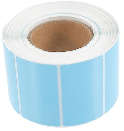 NUOBESTY Thermoetiketten Zum Selbermachen Quadratische Selbstklebende Klebeetiketten -versandetiketten Zum Drucken Verpackungsetiketten Für Drucker Thermoaufkleber Auffällige Etiketten