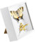 TENGYIF Cornice 3D 20x20 cm Cornice Profonda, 3D Ombra Profonda Box con Foglio Acrilico Trasparente, Cornice Contenitore per Souvenir Fiore Medaglia Regali (5CM, Bianco)
