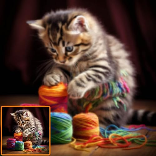 5D Diamond Painting Personalisiert Set Custom Diamant Painting Eigenes Foto 20x20cm Diamond Painting Zubehör Kinder Erwachsene DIY Benutzerdefinierte Geschenke Full Diamant für Home wanddekoration D-C