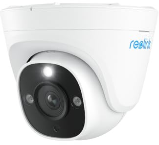 Reolink P344 PoE Smart 12MP Ultra HD Outdoor PoE Überwachungskamera Unterstützt 256GB Micro SD, Weiß