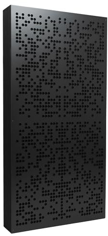 Bluetone Acoustics Binary AbFuser Akustikpaneele – Schalldämmung Akustikplatten – Akustik Absorber und Diffusor zum Heimkino, Studio, Wohnzimmer- Acoustic Panel (Graphit, 100x50x7cm)