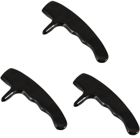 HAPINARY 3stücke Horn Scraping Plate Aus Büffelhorn Tragbarer Fußmassager Handpoliert Für Ganzkörperanwendung Für Profis Und Senioren Leicht Und Kompakt