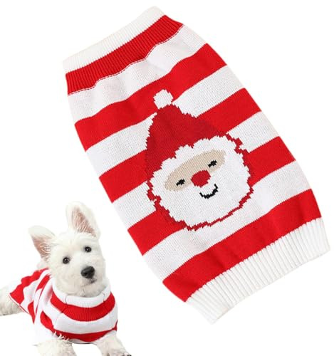 Weihnachtliche Hundebekleidung – warmes Hunde-Shirt, weicher Hundepullover