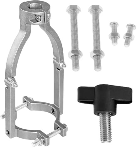 Accesorio para taladro de columna para broca de espiga manual de acero, herramienta de conversión para herramientas eléctricas, soporte de montaje | Accesorio para bricolaje