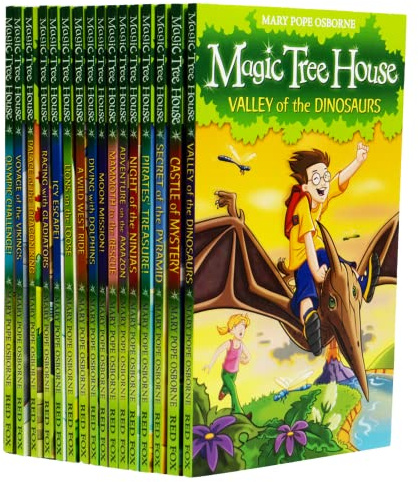 Magic Tree House Series Books 1 - 16 Collection Set by Mary Pope Osborne