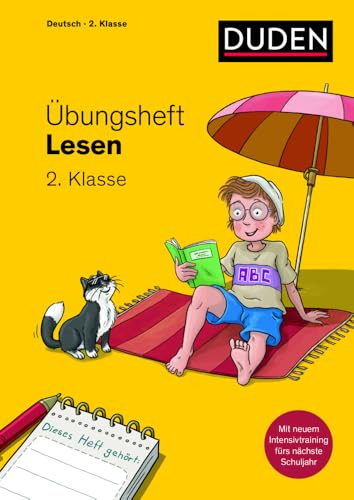 Übungsheft - Lesen 2.Klasse: Mit Stickern und Lernerfolgskarten (Übungshefte Grundschule Deutsch)