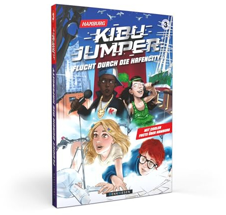 DENKRIESEN - KIBU Jumper® - Hamburg - Flucht durch die Hafencity | Band 3 | Von Matze und Leonie Jockusch