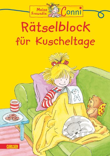 Conni Gelbe Reihe (Beschäftigungsbuch): Rätselblock für Kuscheltage: Fehlerbilder, Suchbilder, Denkspiele, Labyrinthe und Bilderrätsel gegen Langeweile - für Vorschulkinder ab 4 Jahren