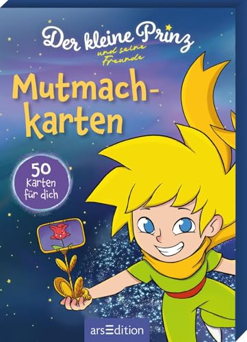 Der kleine Prinz und seine Freunde – Mutmachkarten: Kartenbox mit 50 Affirmationskarten | für Kinder ab 3 Jahren