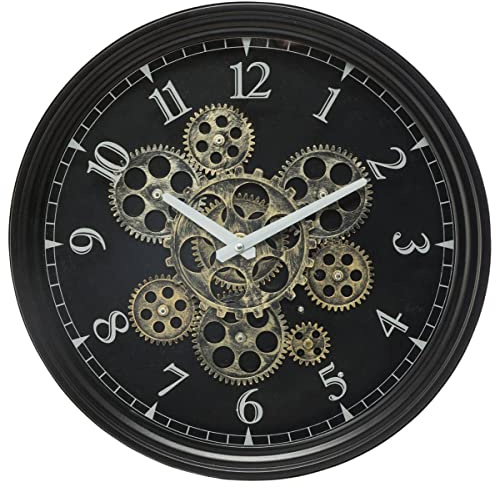 Luxus und Originale D37 Mechanische Wanduhr aus Metall