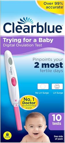 Clearblue Digital Ovulation Test Kit (OPK) of 10 Tests