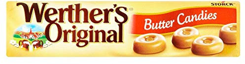 Rouleau de bonbons au beurre Werthers - 50 g - Lot de 4