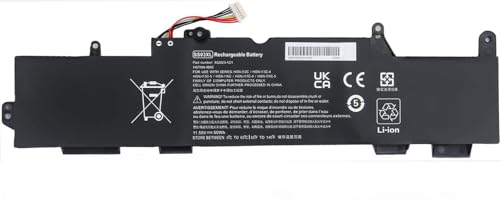 FESTAS 50Wh SS03XL 933321-855 Laptop Ersatz Akku für HP EliteBook 730 735 740 745 830 840 846 G5，EliteBook 735 745 830 840 G6，ZBook 14U G5 G6 Serie HSN-I13C-4 932823-421 933321-852 Notebook Battery