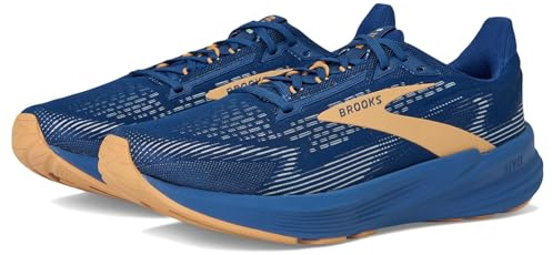 Brooks Revel 8 - Scarpe da Corsa e Camminata Neutre da Uomo, Blu/Melata/Taffy, 42 EU