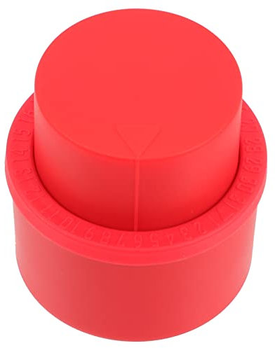 VALICLUD Bouchon De Bouteille Réutilisable Pour Boissons Gazeuses Fermeture Hermétique Pour Bouteilles Verre Couvercle De Pompe Avec Affichage Gradué