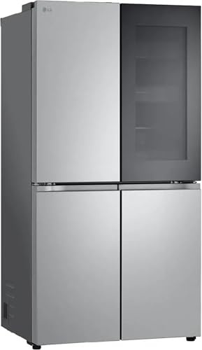 LG Frigorífico Americano 666L Cinzento - GMV960MBDE