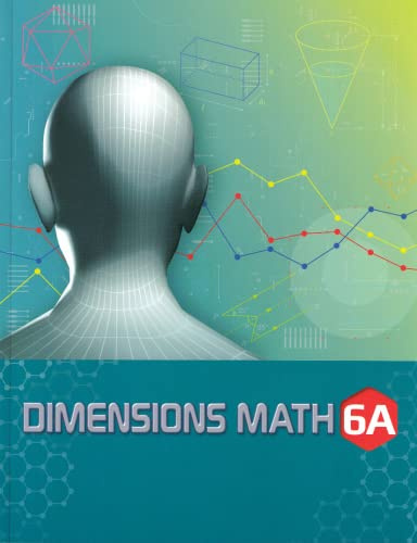 Dimensioni libro di testo matematica 6A