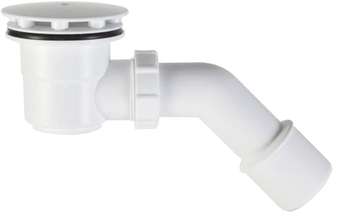 Siphon de douche - Diamètre : 60 mm - Blanc