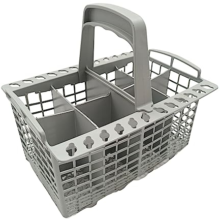 eRicambi® Cestello Portaposate per Lavastoviglie, Compatibile con Hotpoint Ariston Indesit, Dimensioni: L.P.H. 24x17,7x22 (cm) Modelli Compatibili: LSV67BKFR LSV67ROWFR
