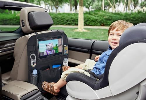 BABYLO Car Seat Organiser with detachable tablet holder