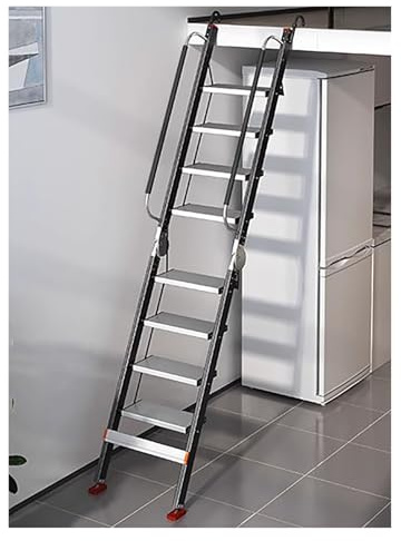 Échelle portable robuste pour lit superposé – Escabeau pour un accès facile aux endroits élevés, solution d'évacuation d'urgence pour un usage domestique et commercial
