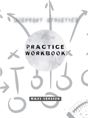 Practice Workbook for American Football: Maxi-Version