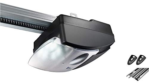 Tormatic Novoferm Garagentorantrieb RUN - Novomatic 413 inkl. 2 Stk. Handsender und 3-teilige Führungsschiene - Garagentoröffner - Torantrieb (RUN 700)