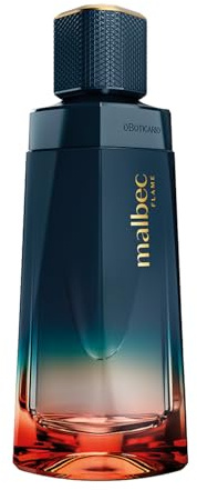 O Boticário Malbec Flame 100ml | Colonia Perfume Para Hombre | Fragancia Amaderado Uvas Bergamota y Nerello | Regalo Para Hombre | Eau de Toilette