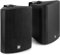 Power Dynamics DS65MB Enceintes Bluetooth 2 Voies 125 Watts, Noir, 6,5, Livré par Paire avec Étrier de Fixation, Utilisation Intérieur ou Extérieur, Actif/Passif, Prise 3,5mm AUX