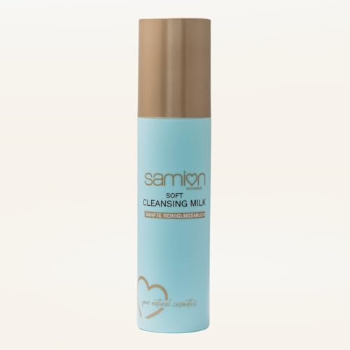 samion | SOFT CLEANSING MILK | Sanfte Reinigungsmilch | Mandelöl, Aloe Vera und Vitamin E | 150ml | Vegan
