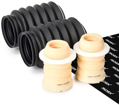RIDEX Staubschutzsatz Stoßdämpfer Vorne Service Kit Kompatibel mit BMW 5 Limousine E60 5 Touring E61 X1 E84, PEUGEOT 307 SW 3H